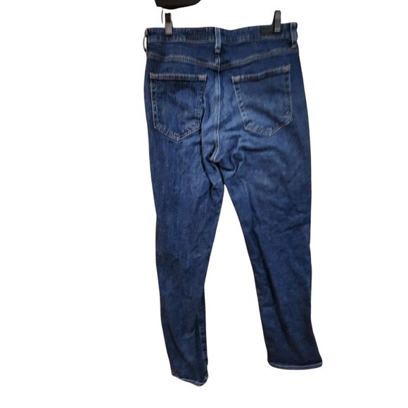 AG Adriano Goldschmied Saige High-Rise Straight Jeans Womens Size 31 - Picture 2 of 5